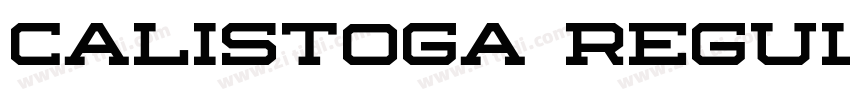 Calistoga Regular字体转换 Calistoga Regular字体转换